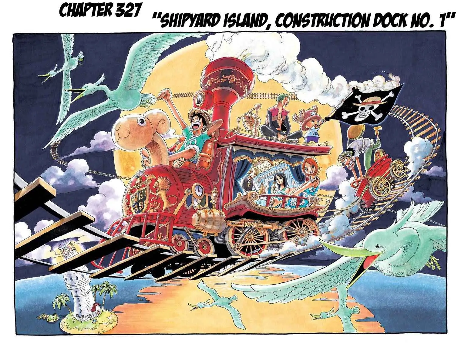 One Piece Digital Colored Chapter 327 image 01